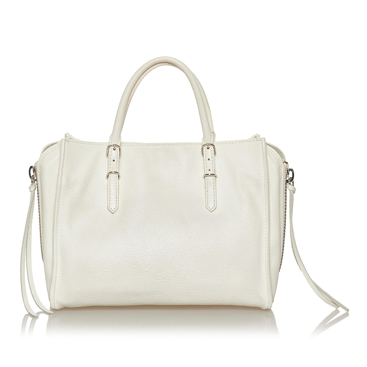 Luxury Balenciaga  Papier A4 Leather Satchel (SHG-29266)