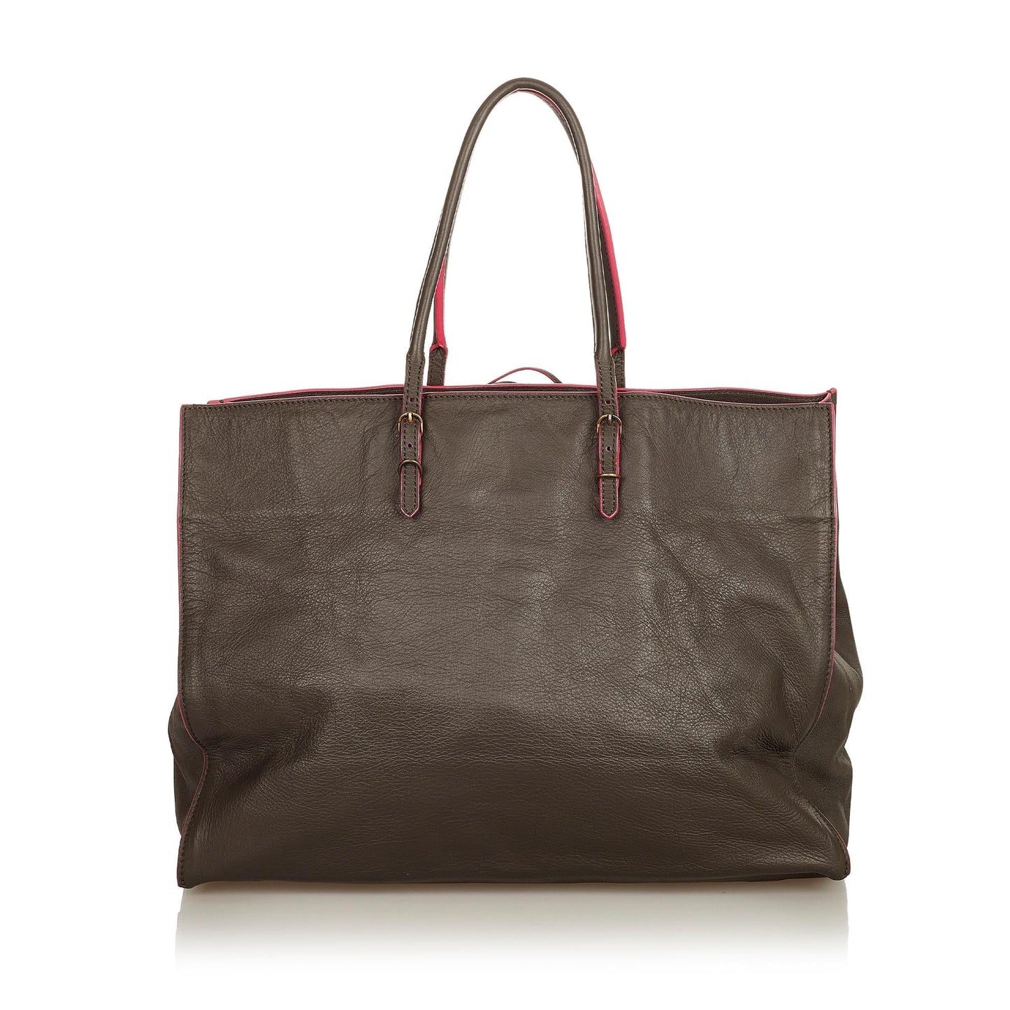 Luxury Balenciaga  Papier A4 Leather Zip-Around Tote (SHG-26450)