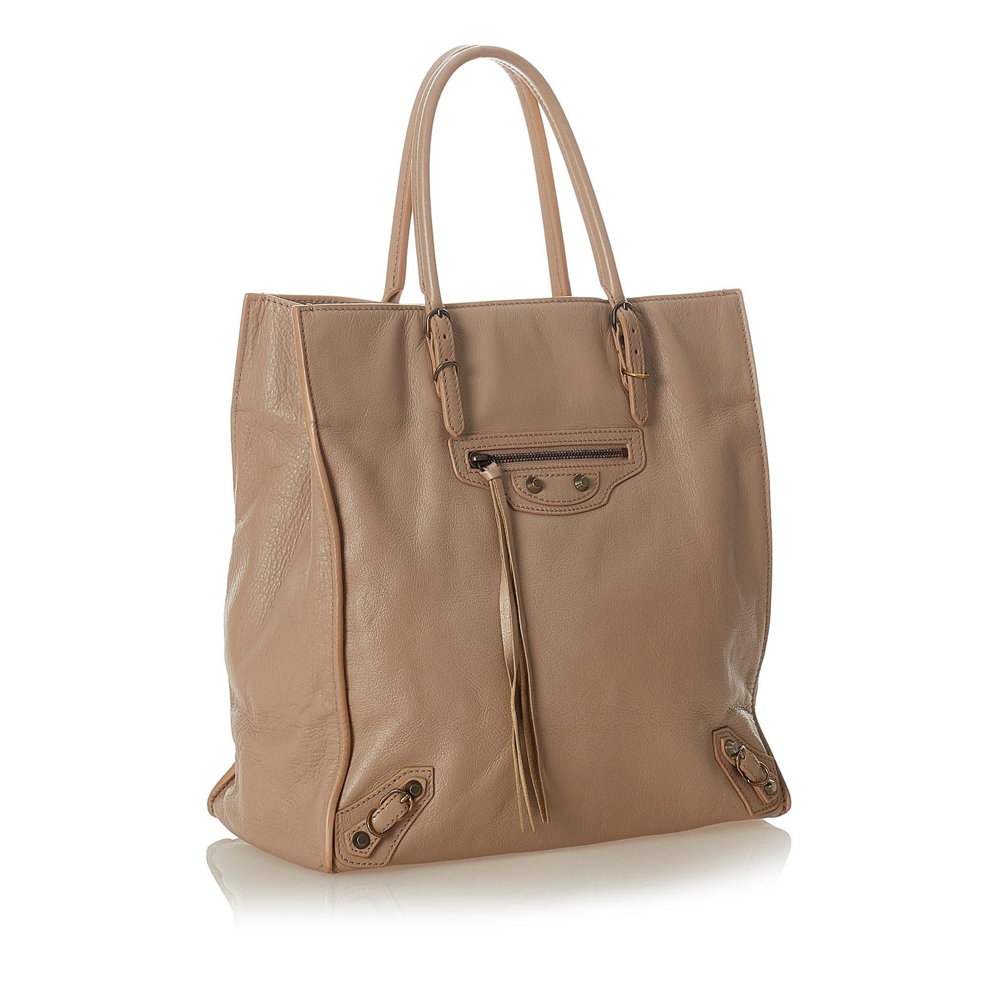 Luxury Balenciaga  Papier A5 Leather Tote Bag (SHG-24079)