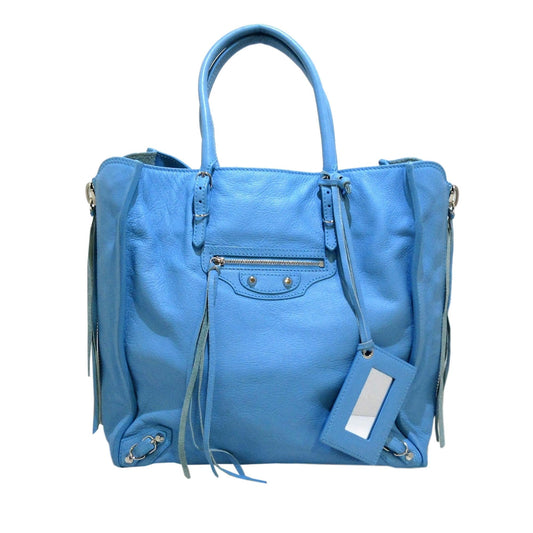 Luxury Balenciaga  Papier A5 Leather Tote Bag (SHG-jrm6nk)