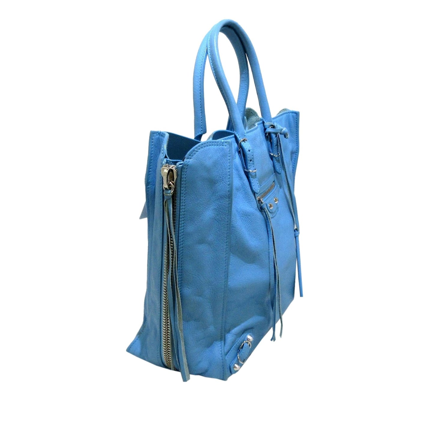 Luxury Balenciaga  Papier A5 Leather Tote Bag (SHG-jrm6nk)