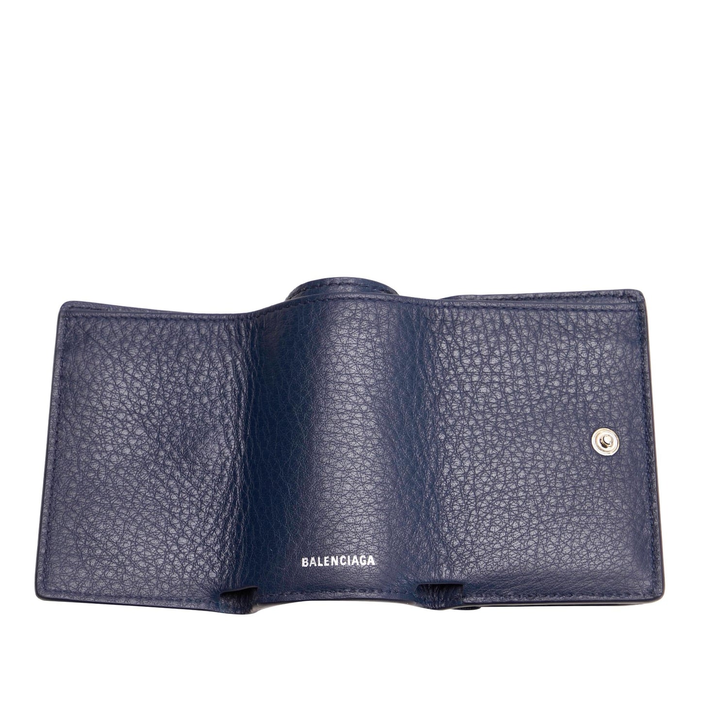 Luxury Balenciaga  Papier Leather Compact Wallet (SHG-28598)