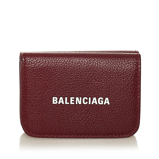 Luxury Balenciaga  Papier Leather Wallet (SHG-MvgSy8)