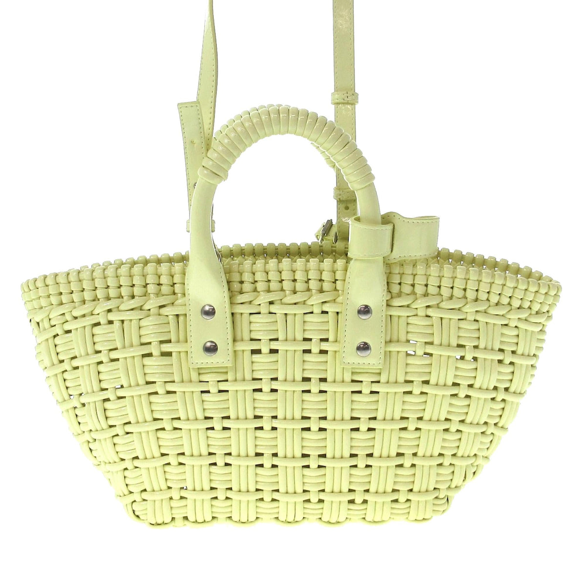 Luxury Balenciaga  Patent Bistrot Panier XS (SHG-mbsior)