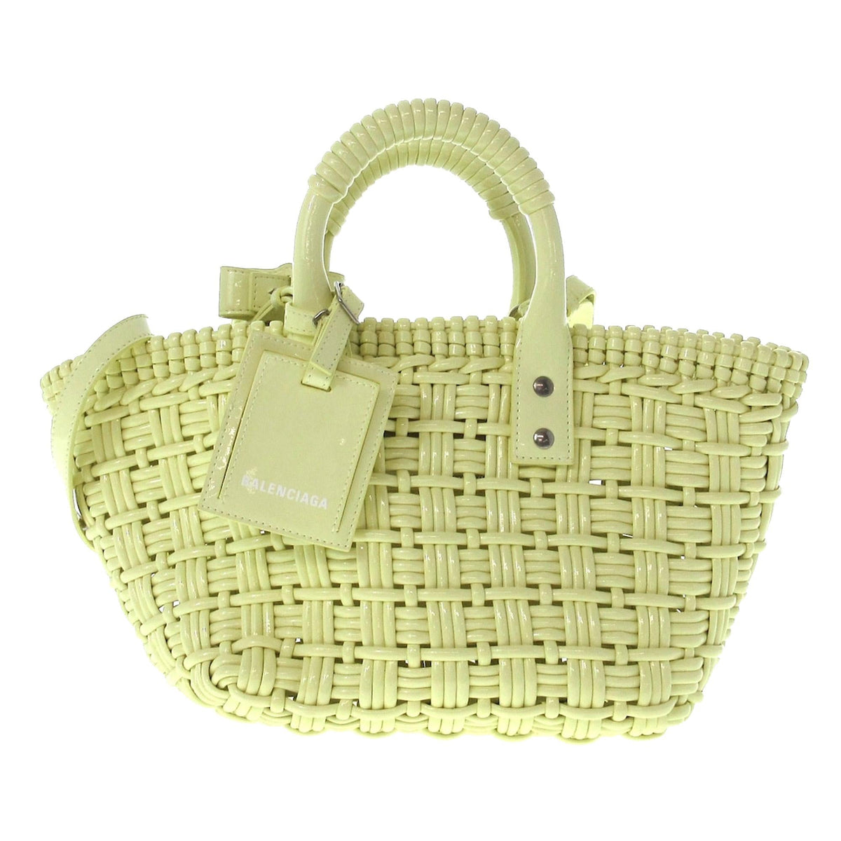Luxury Balenciaga  Patent Bistrot Panier XS (SHG-mbsior)