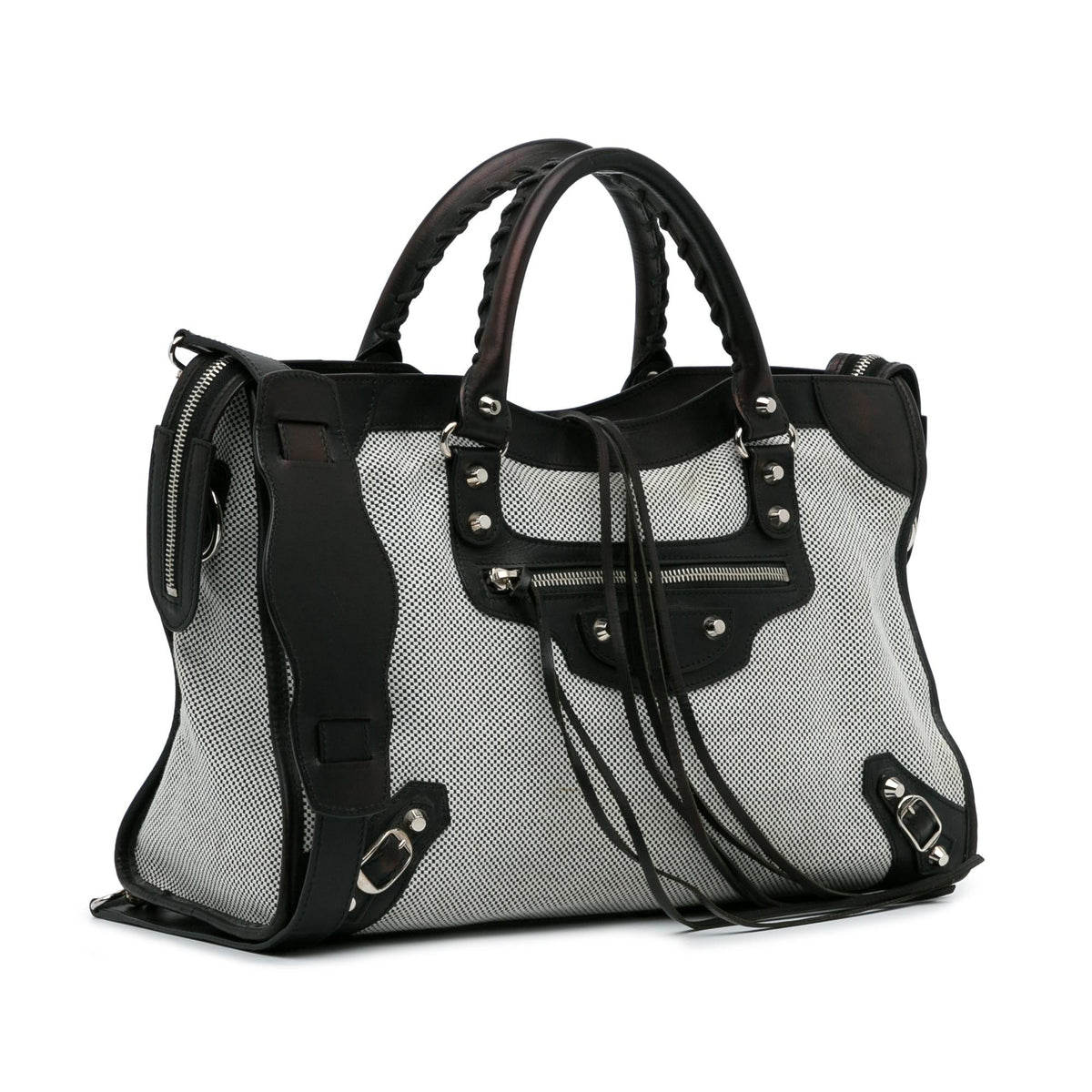 Luxury Balenciaga  Perforated Twill Motocross Classic City (SHG-tPEWuL)