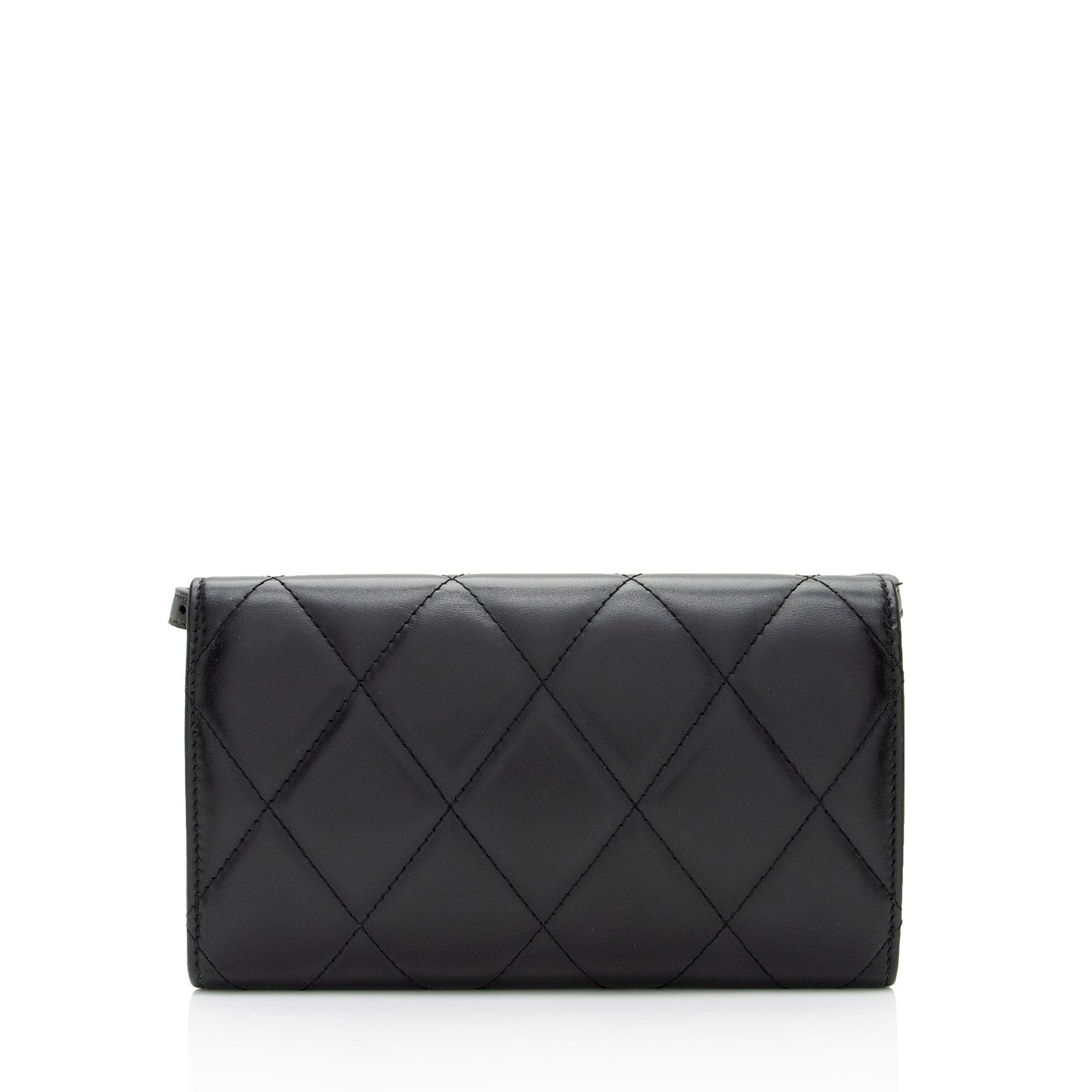 Luxury Balenciaga  Quilted Calfskin B Phone Holder Crossbody (SHF-wF8OTg)