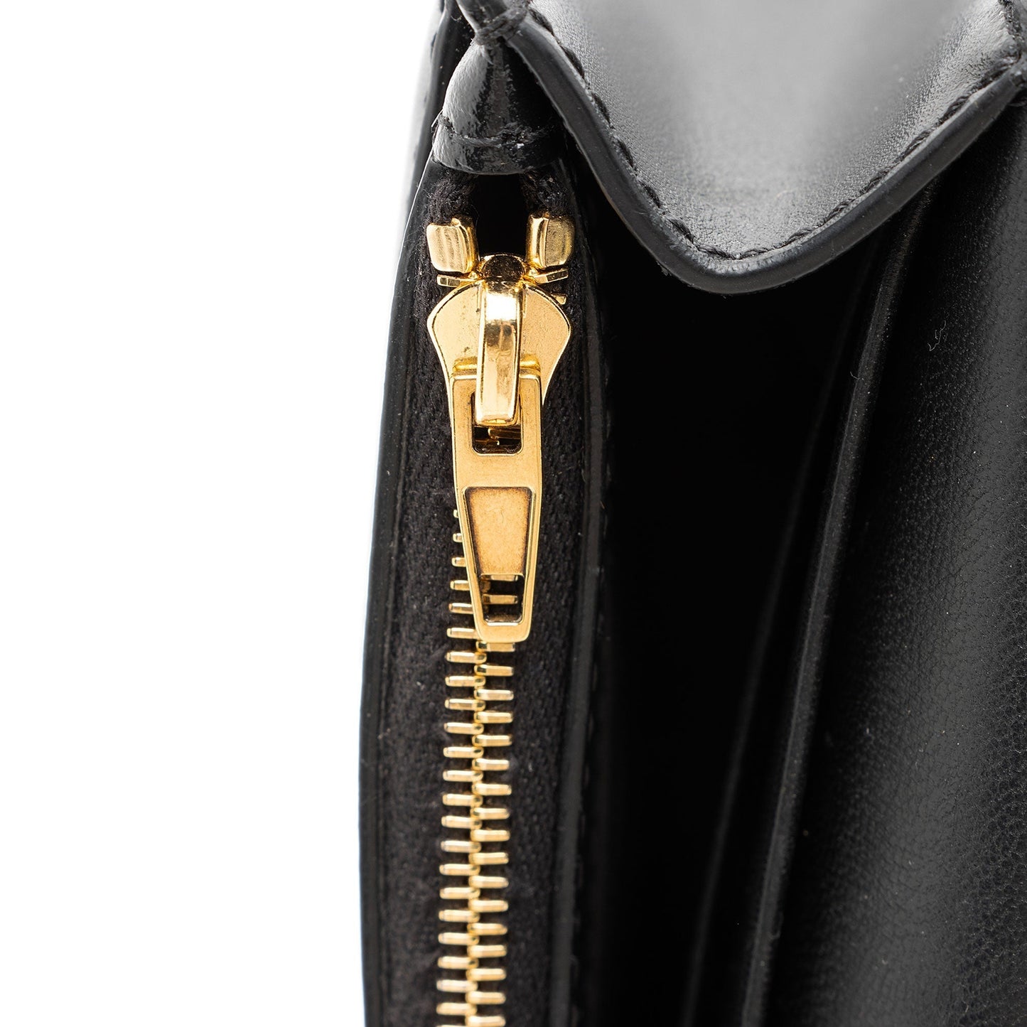 Luxury Balenciaga  Shiny Calfskin Hourglass Wallet on Chain Bag (SHF-PW1B0p)