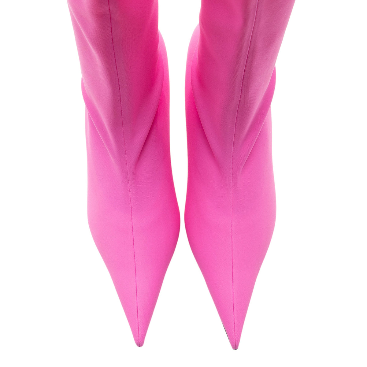 Luxury Balenciaga  Spandex Knife Ankle Boots - Size 8.5 / 38.5 (SHF-E1RQCV)