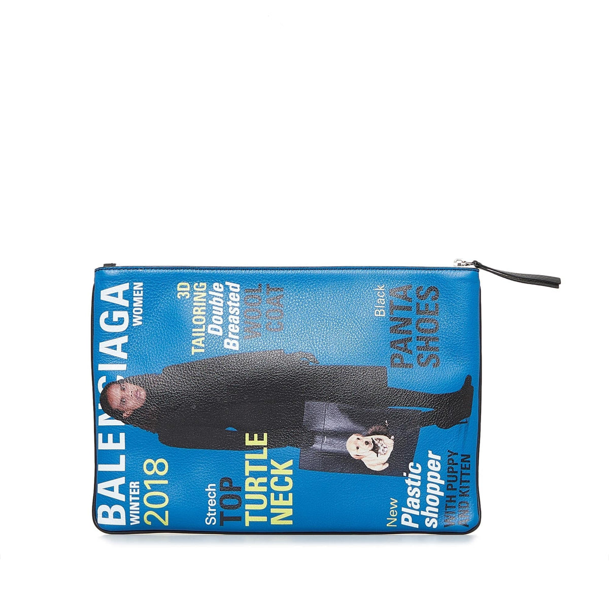 Luxury Balenciaga  Supermarket Magazine Clutch (SHG-fVz7WG)