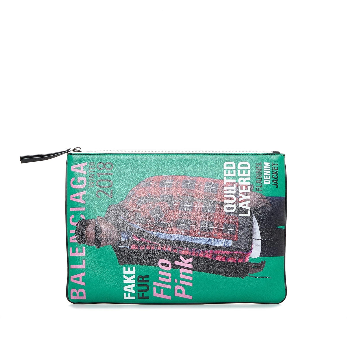 Luxury Balenciaga  Supermarket Magazine Clutch (SHG-fVz7WG)