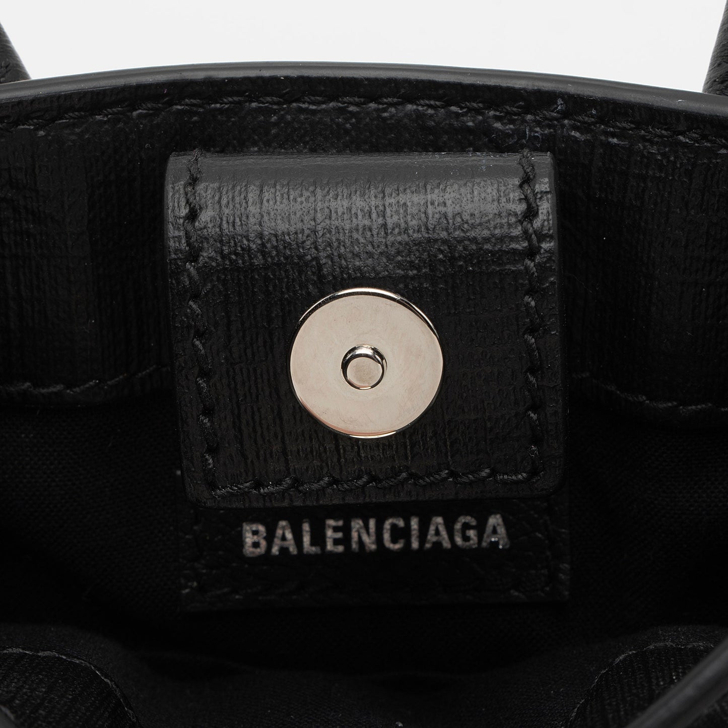 Luxury Balenciaga  Textured Calfskin Phone Holder Crossbody (SHF-vPnMbh)