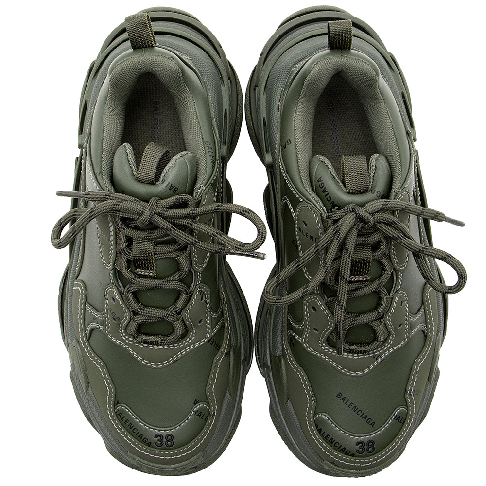 Luxury Balenciaga  Triple S Low Sneaker - Size 8 / 38 (SHF-19080)