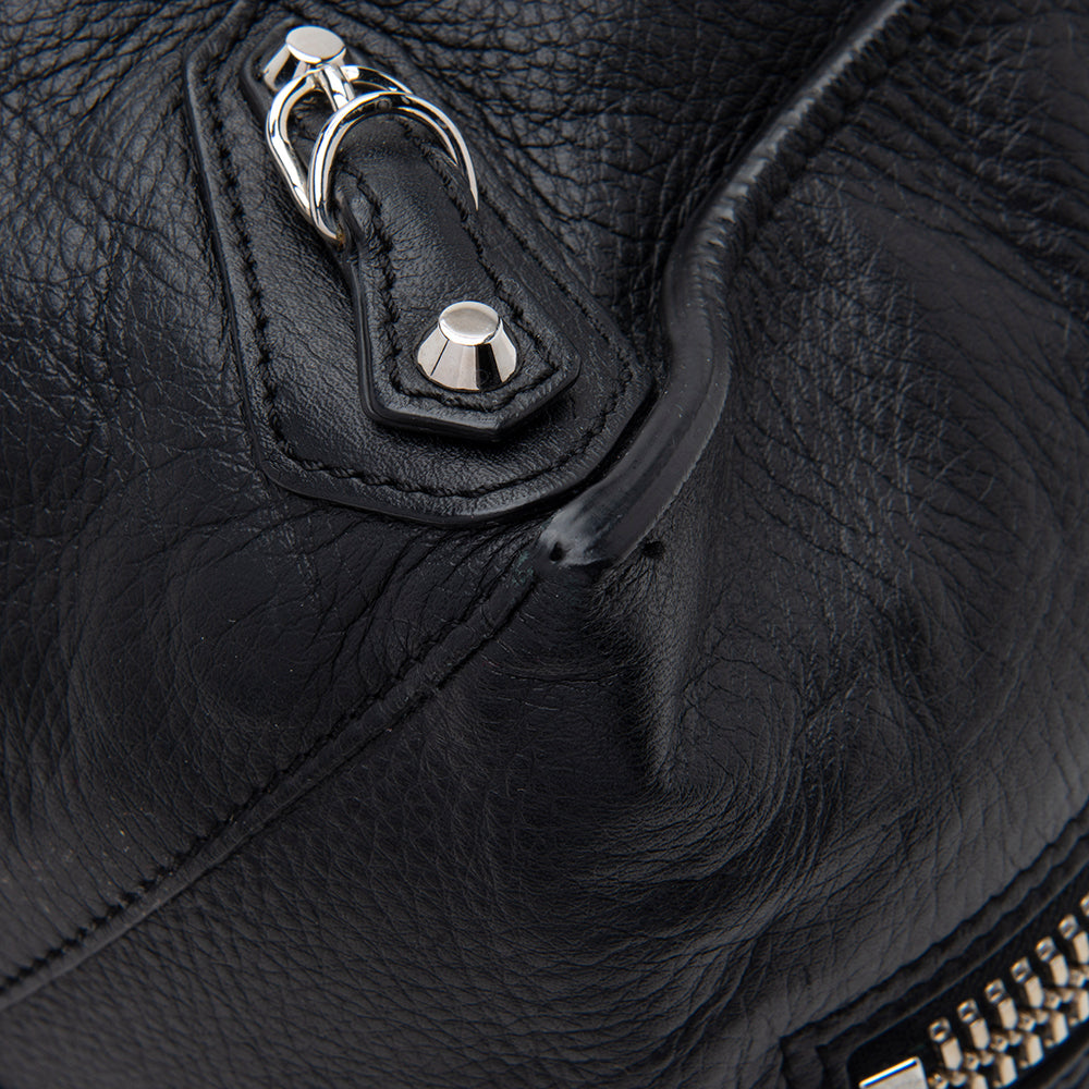 Luxury Balenciaga  Veau Leather Papier A4 Zip Around Tote (SHF-12250)
