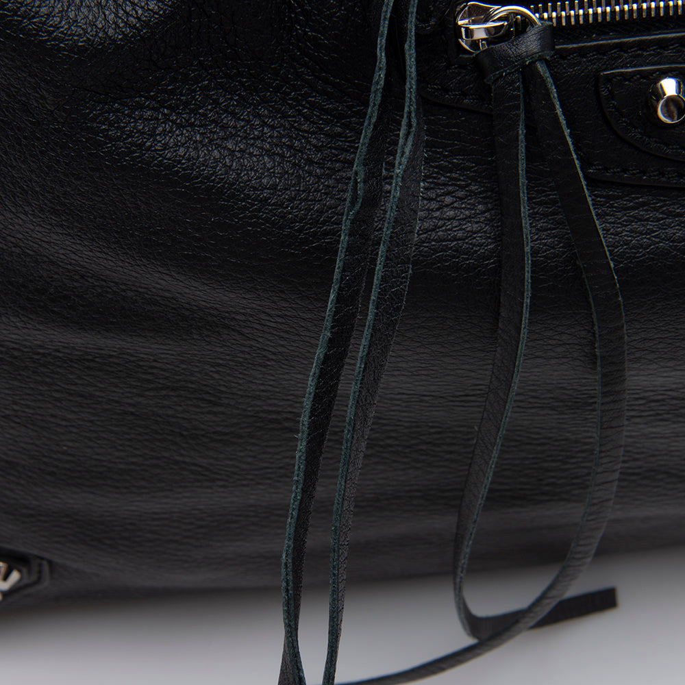 Luxury Balenciaga  Veau Leather Papier A4 Zip Around Tote (SHF-12250)