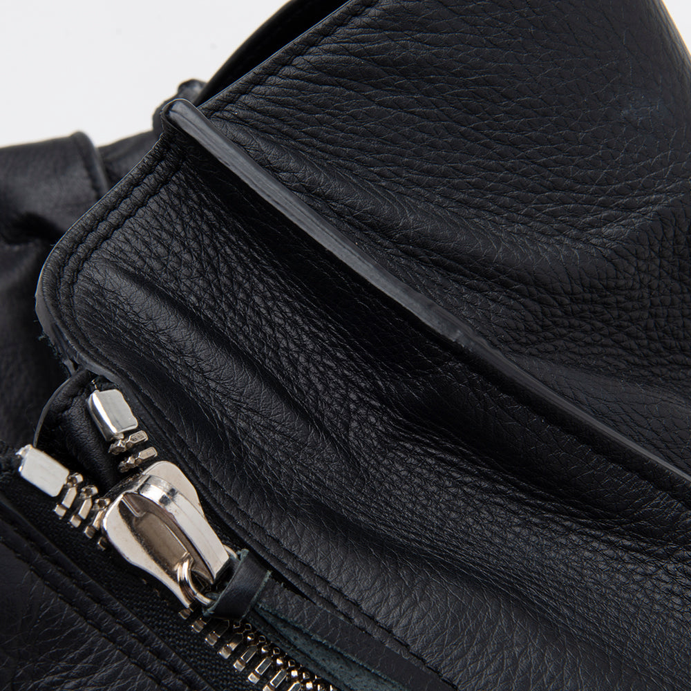 Luxury Balenciaga  Veau Leather Papier A4 Zip Around Tote (SHF-12250)