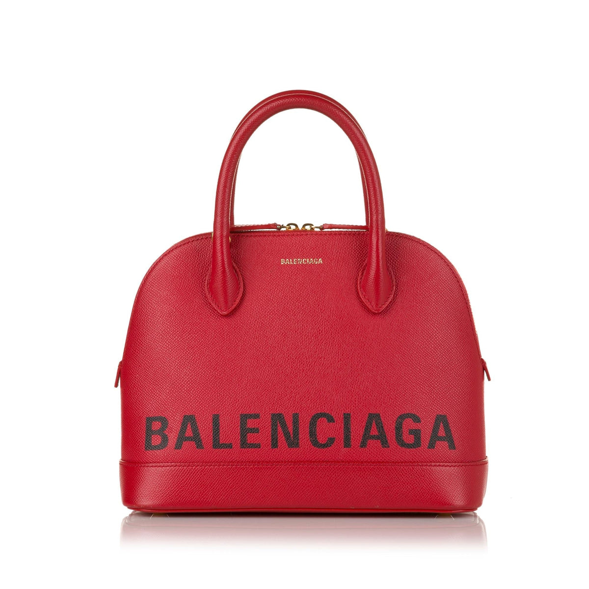 Luxury Balenciaga  Ville Leather Satchel (SHG-RNCLqi)
