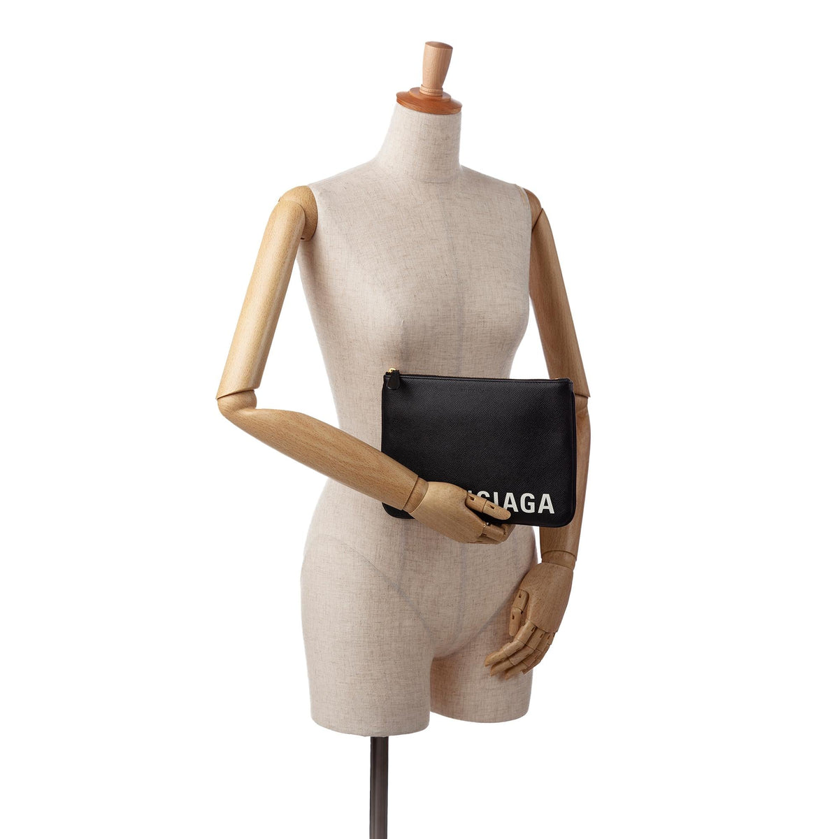 Luxury Balenciaga  Ville Logo Pouch (SHG-Vkehqe)