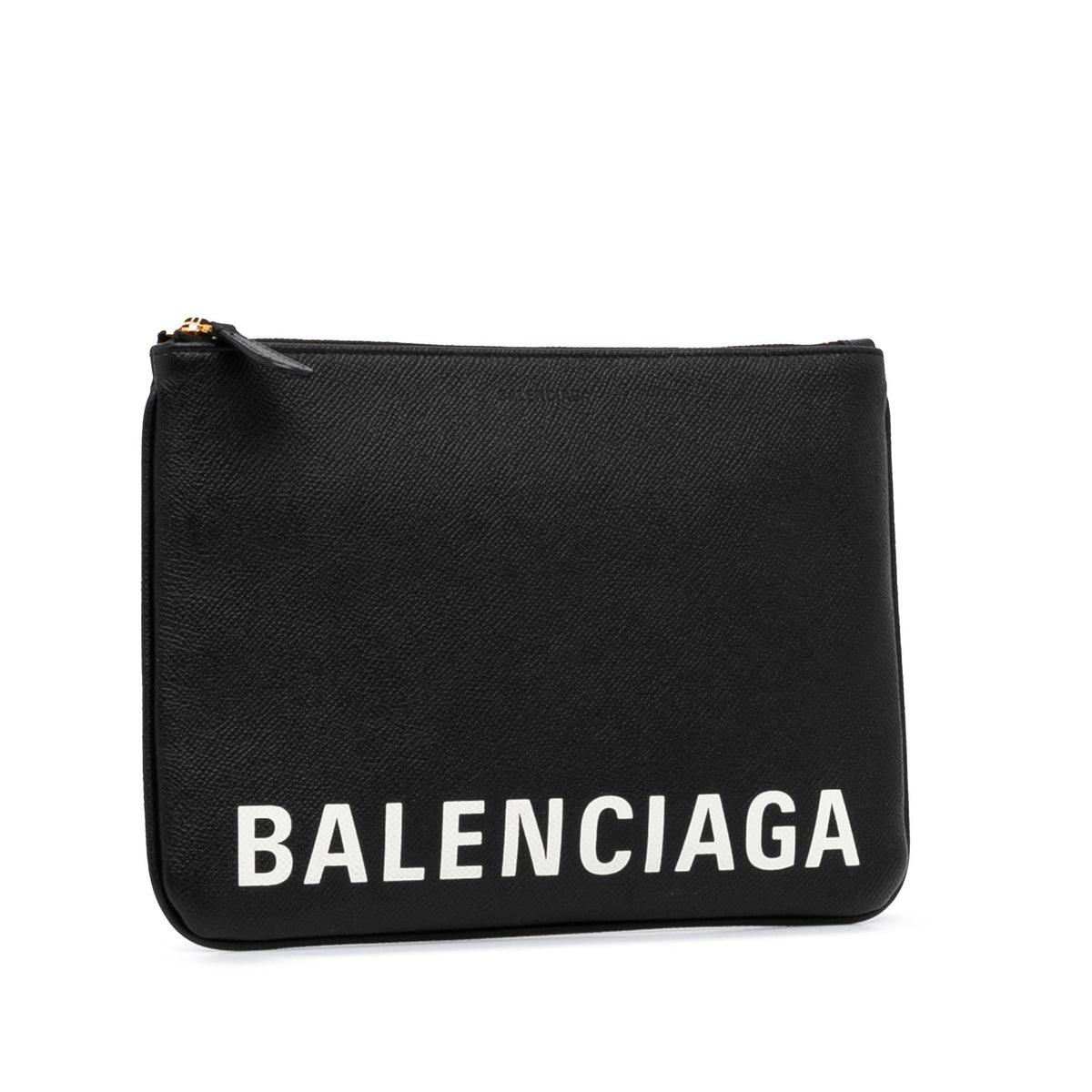Luxury Balenciaga  Ville Logo Pouch (SHG-Vkehqe)