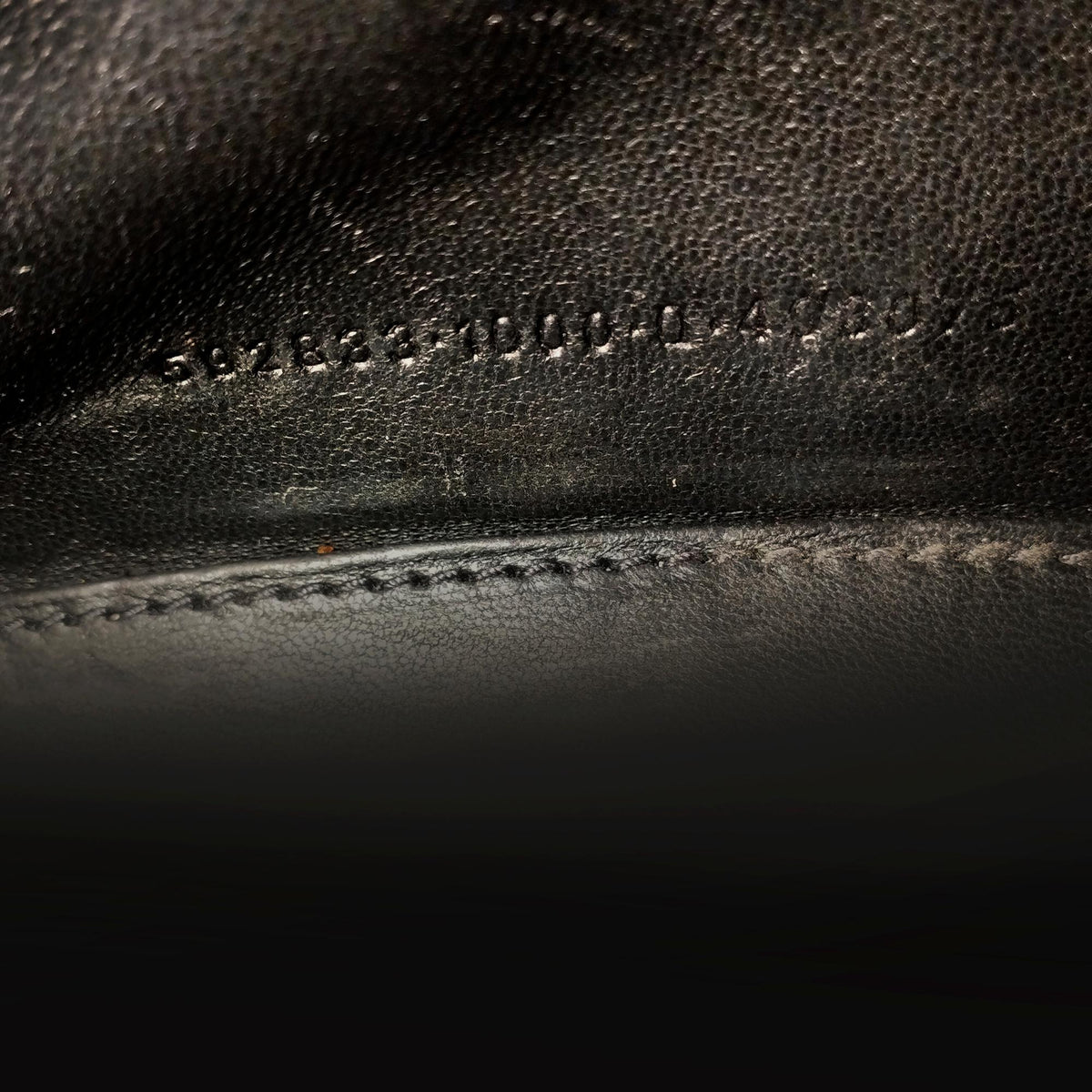 Luxury Balenciaga  XS Embossed Hourglass (SHG-37571)
