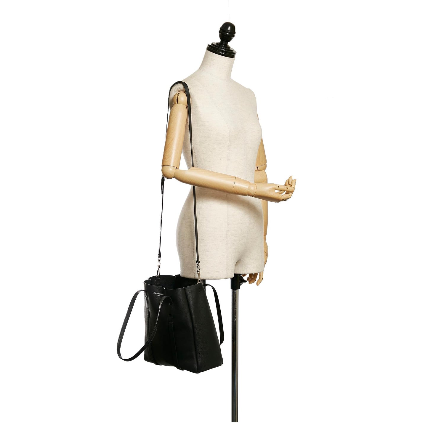 Luxury Balenciaga  XS Everyday Leather Tote Bag (SHG-37717)