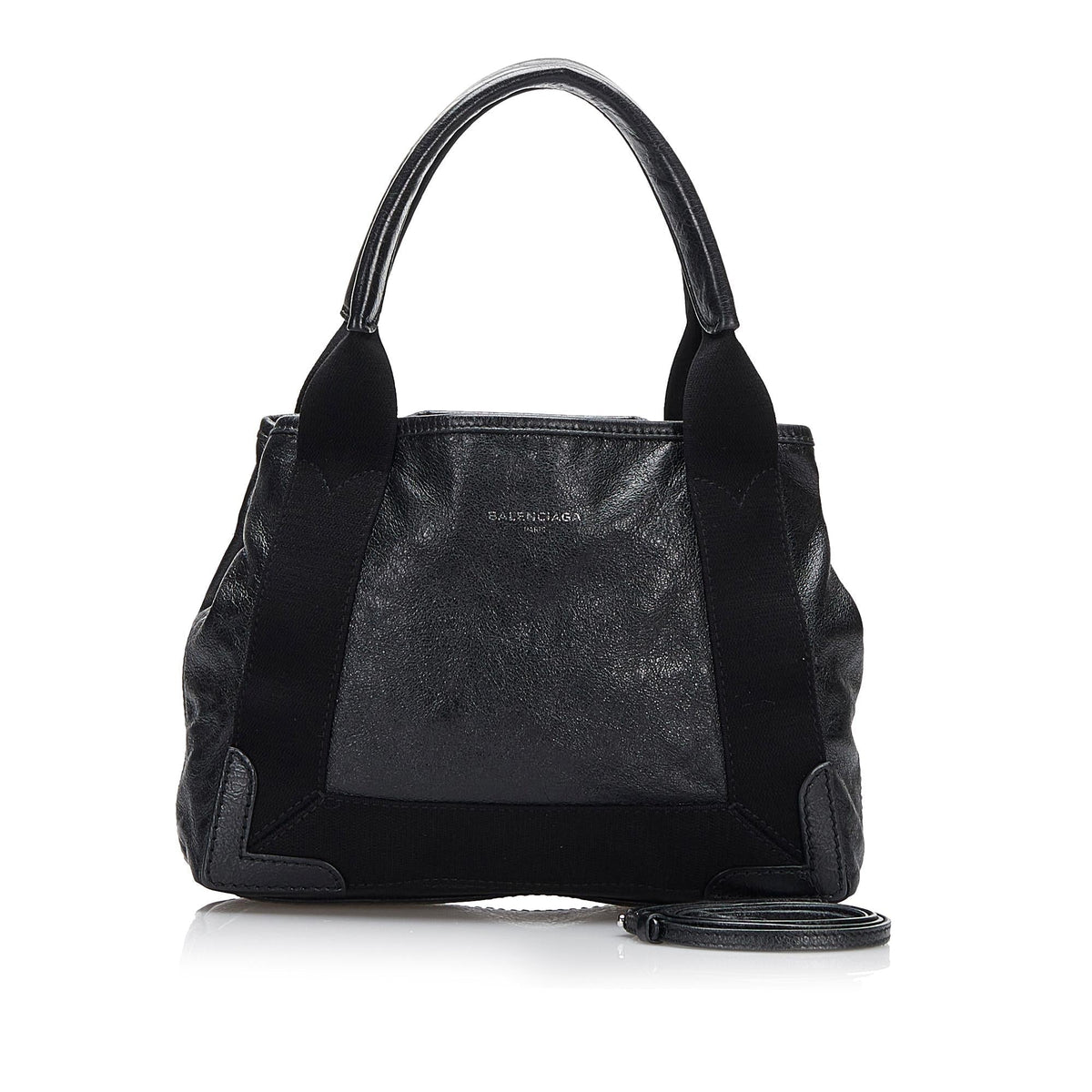 Luxury Balenciaga  XS Navy Cabas (SHG-KRVpSY)