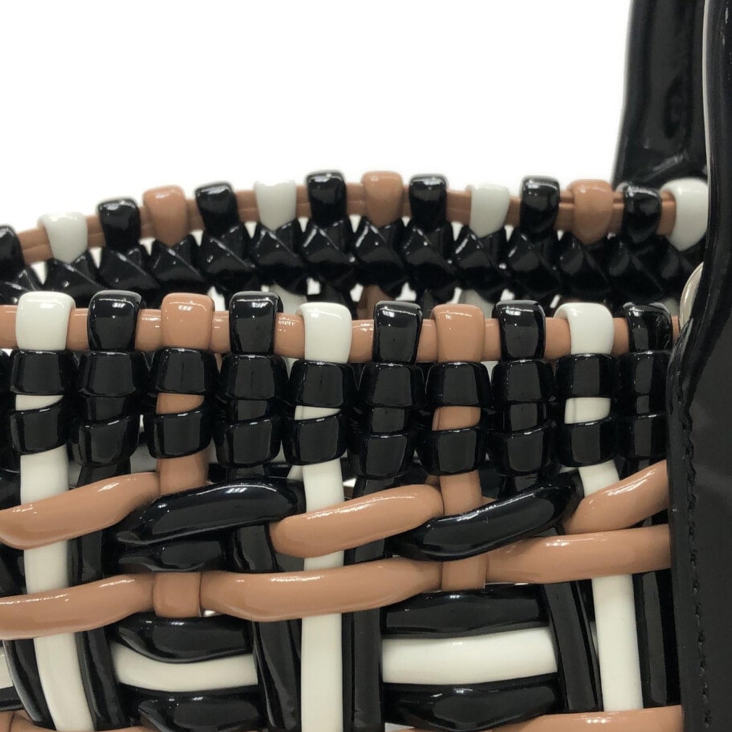 Luxury Balenciaga  XS Woven Bistrot Panier Tote (SHG-RfSv64)