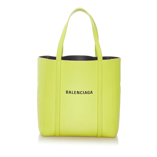 Luxury Balenciaga  XXS Everyday Leather Shopping Tote (SHG-27563)