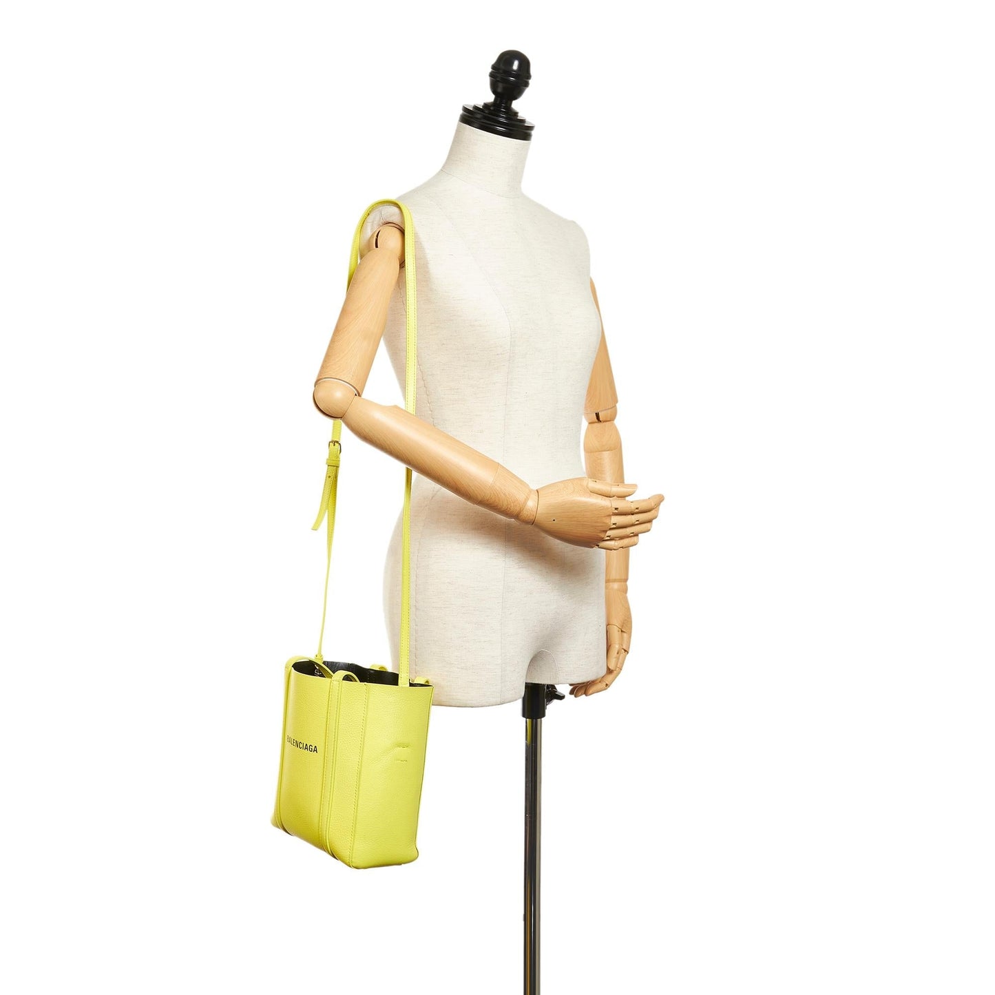 Luxury Balenciaga  XXS Everyday Leather Shopping Tote (SHG-27563)