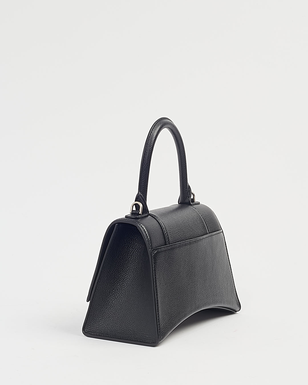 Balenciaga Black Grained Leather Hourglass XS Handbag Box