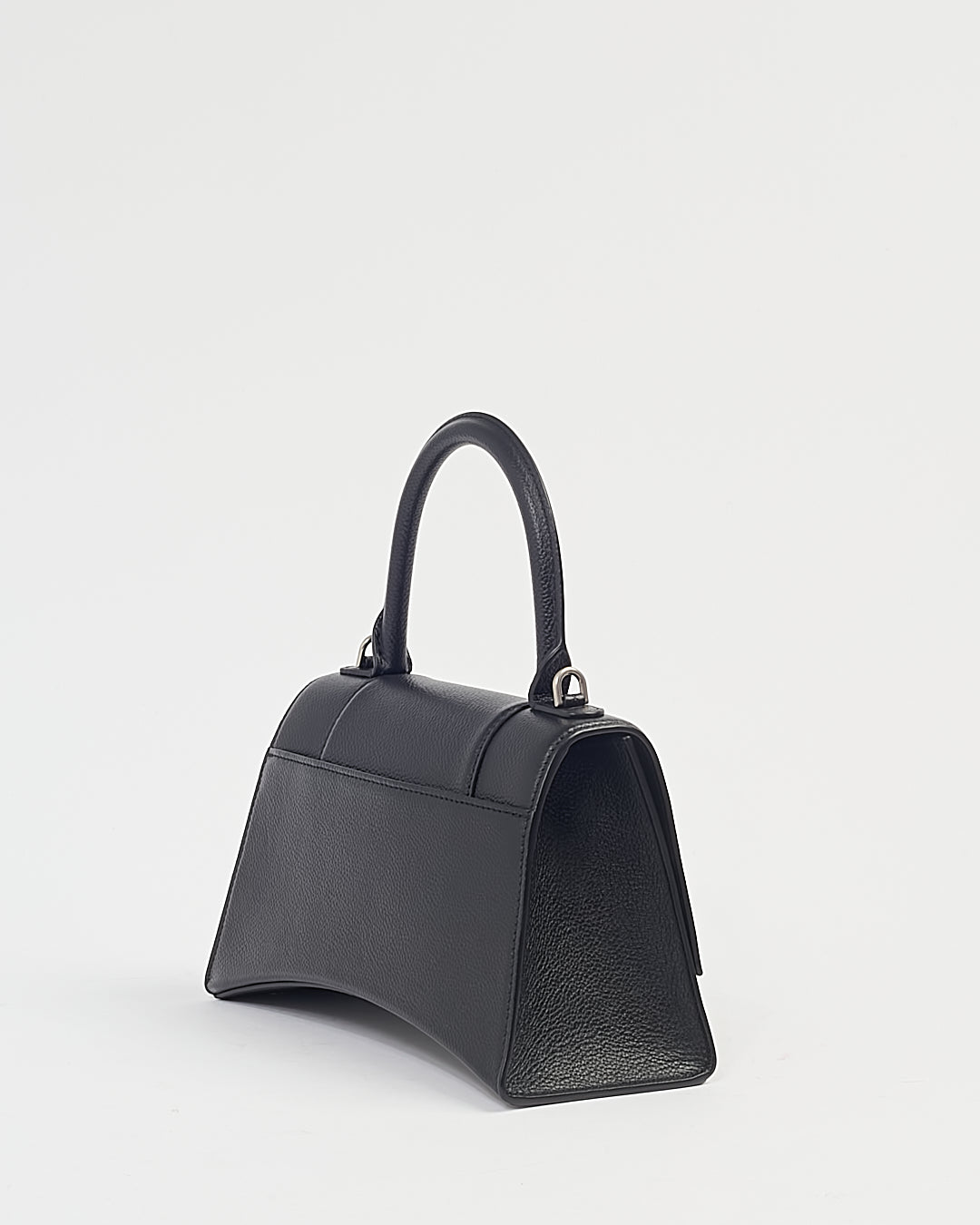 Balenciaga Black Grained Leather Hourglass XS Handbag Box