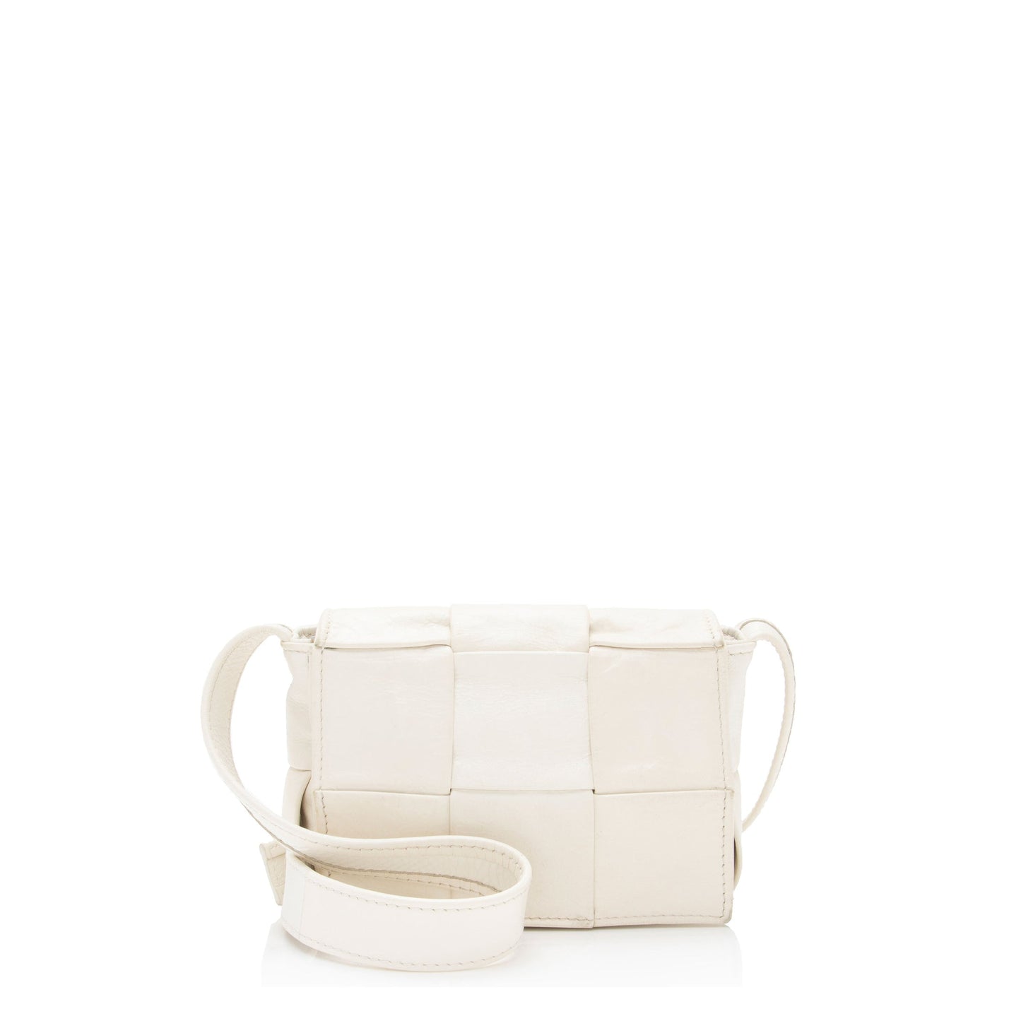 Luxury Bottega Veneta Calfskin Candy Cassette Crossbody (SHF-8XUpjP)