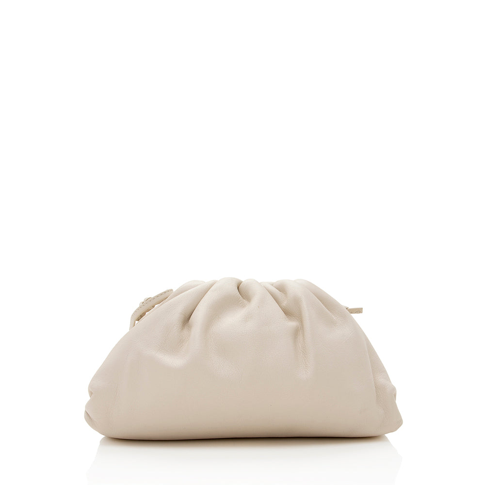 Luxury Bottega Veneta Calfskin The Pouch 20 Crossbody Bag (SHF-19435)