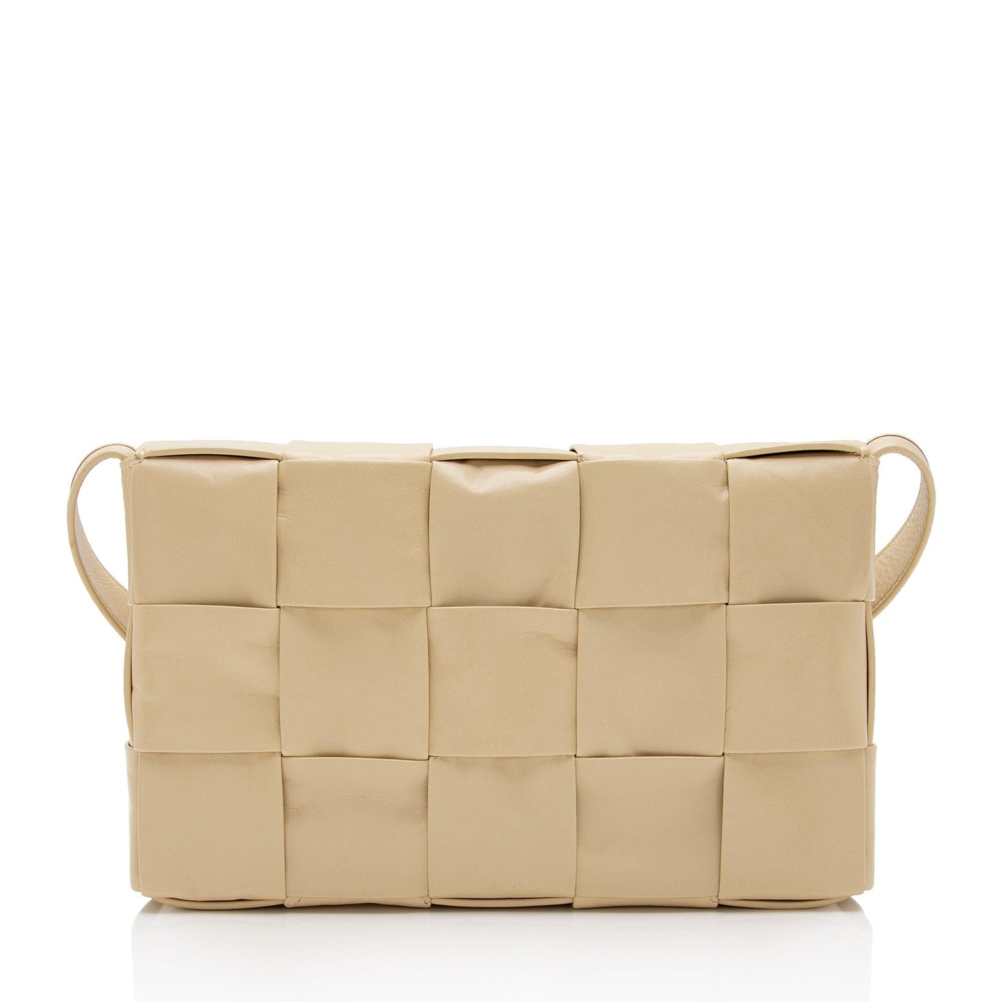 Luxury Bottega Veneta Calfskin Cassette Crossbody Bag (SHF-Di1rKQ)