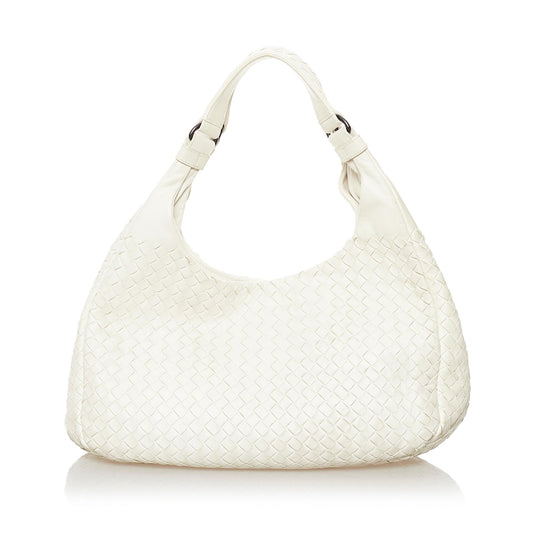 Luxury Bottega Veneta Intrecciato Campana Shoulder Bag (SHG-31724)