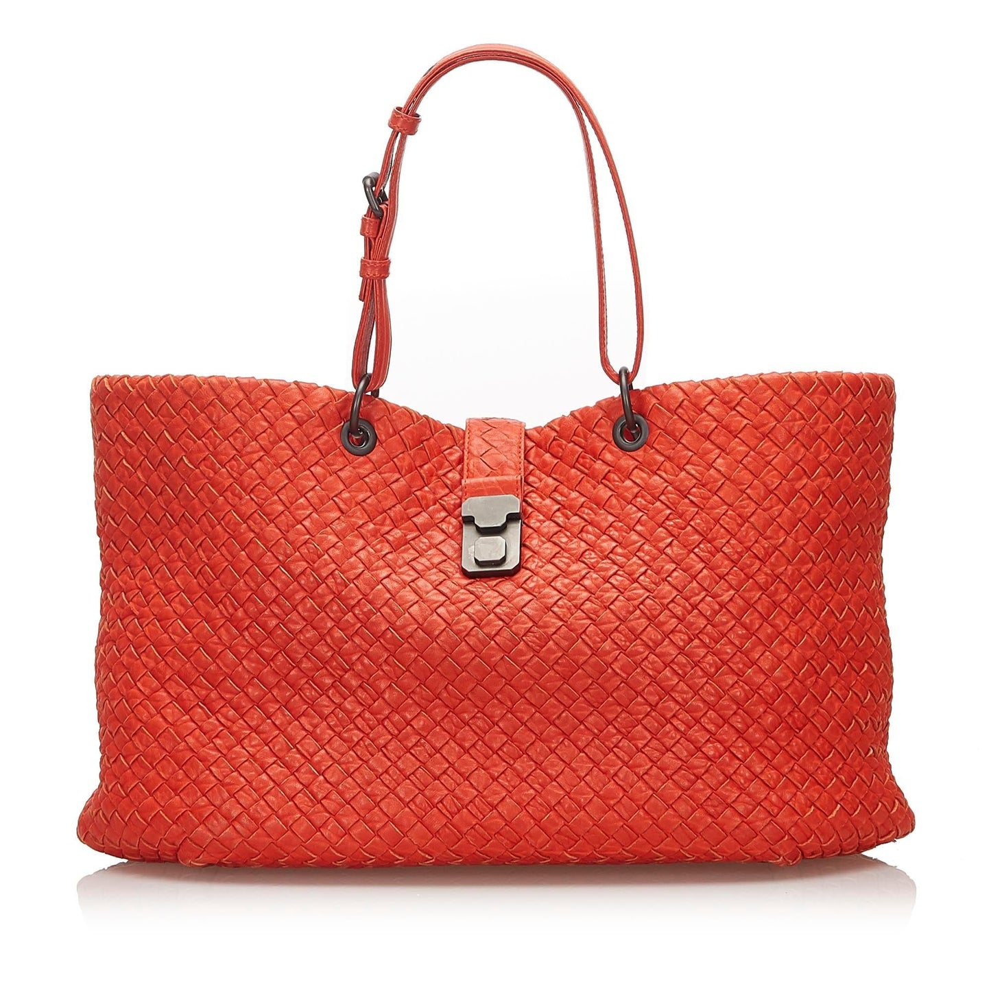 Luxury Bottega Veneta Intrecciato Capri Leather Tote Bag (SHG-23128)