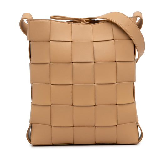 Luxury Bottega Veneta Intrecciato Cassette Crossbody Bag (SHG-QUNXui)