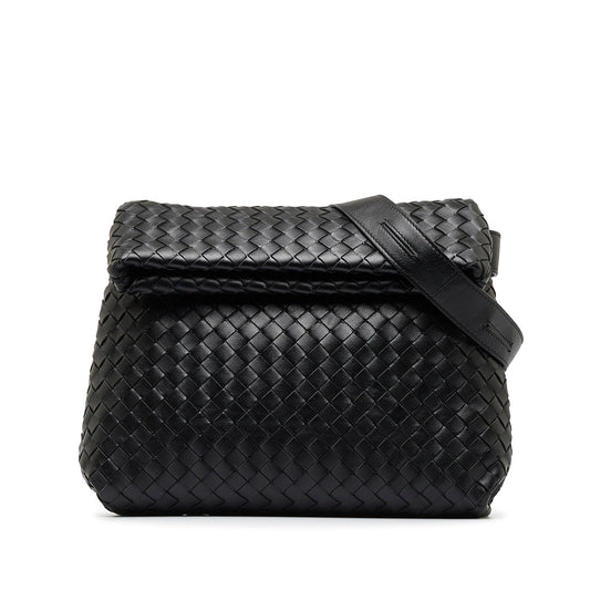 Luxury Bottega Veneta Intrecciato Fold Crossbody Bag (SHG-yjM3fp)