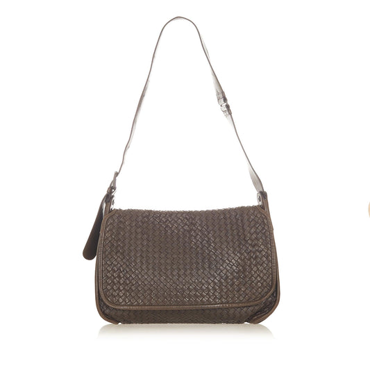 Luxury Bottega Veneta Intrecciato Leather Crossbody Bag (SHG-19828)