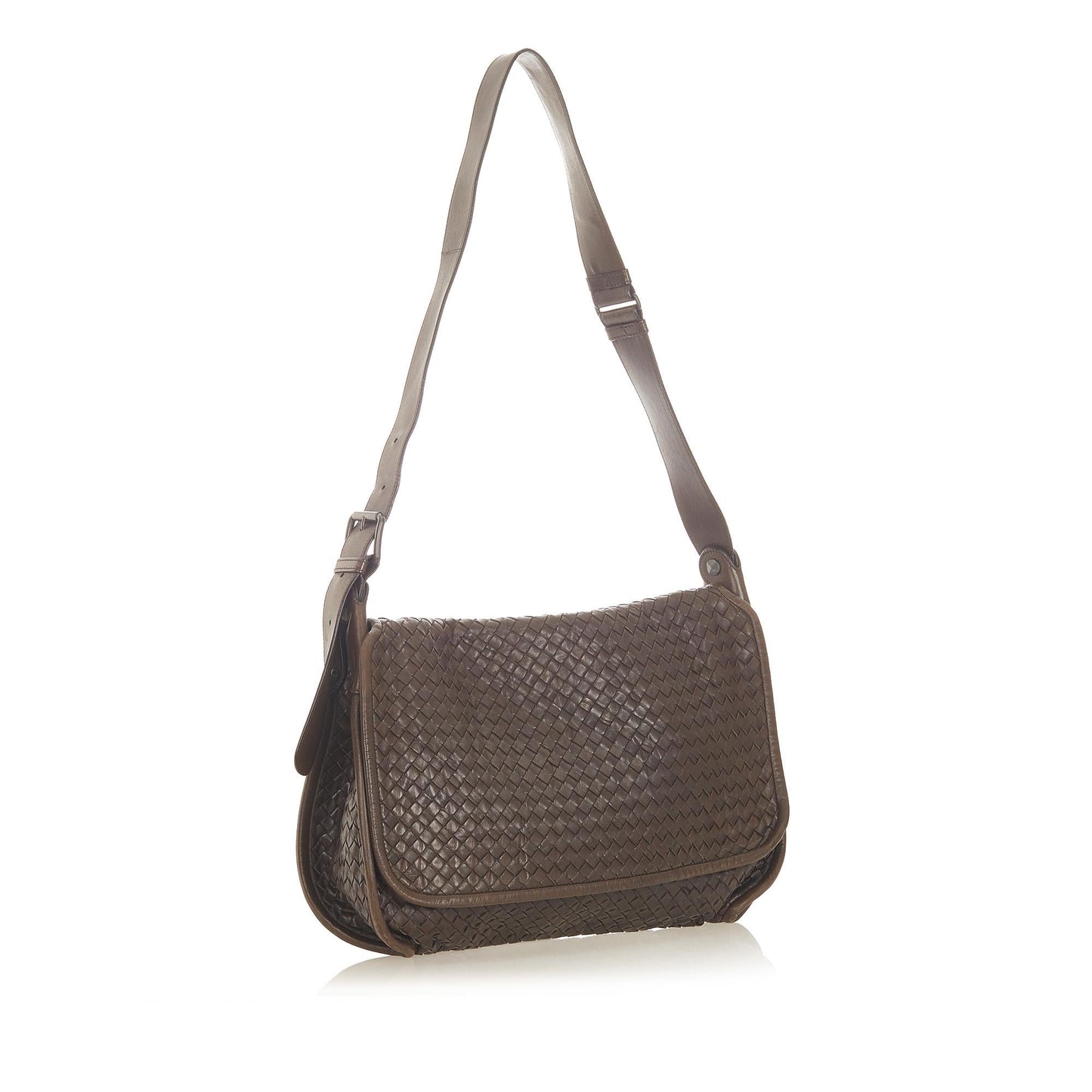 Luxury Bottega Veneta Intrecciato Leather Crossbody Bag (SHG-19828)