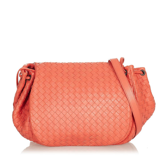 Luxury Bottega Veneta Intrecciato Leather Crossbody Bag (SHG-27146)