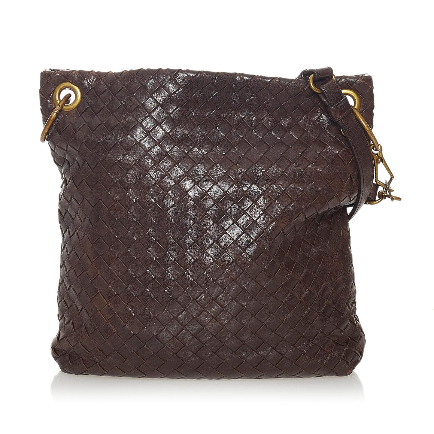 Luxury Bottega Veneta Intrecciato Leather Crossbody Bag (SHG-28131)
