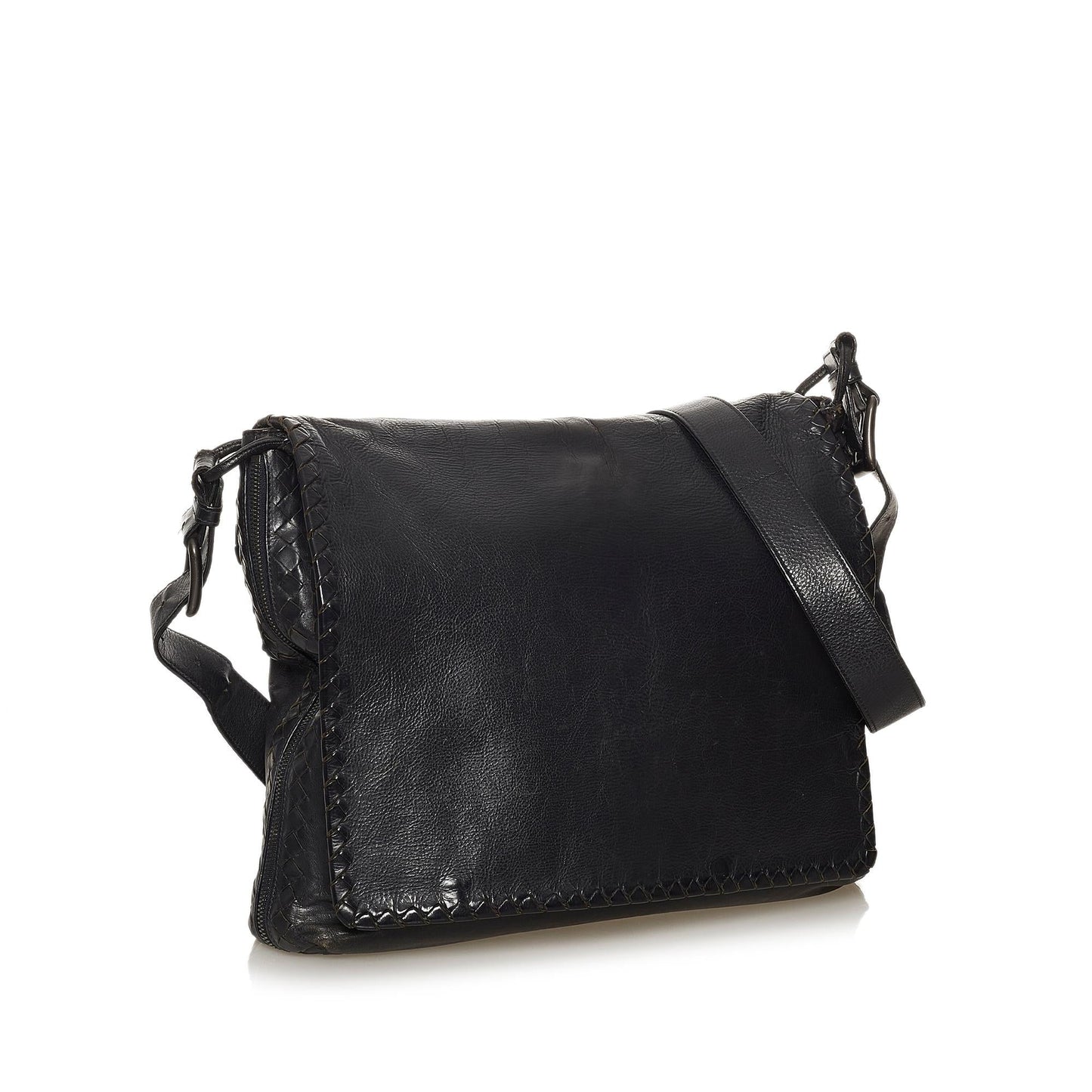 Luxury Bottega Veneta Intrecciato Leather Crossbody Bag (SHG-29264)