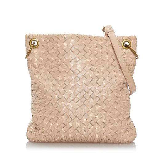 Luxury Bottega Veneta Intrecciato Leather Crossbody Bag (SHG-29697)