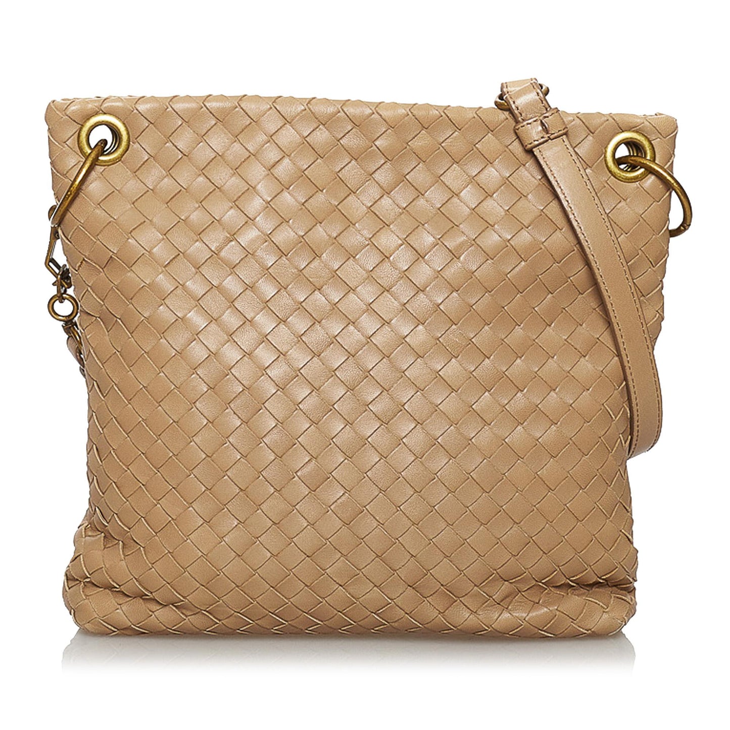 Luxury Bottega Veneta Intrecciato Leather Crossbody Bag (SHG-29936)