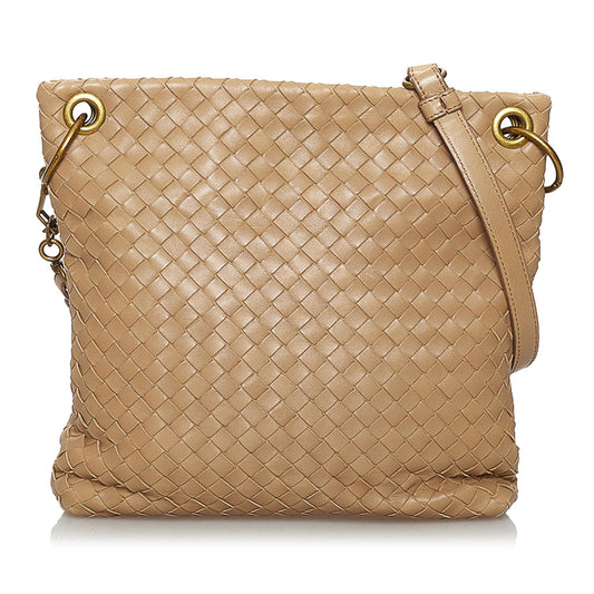 Luxury Bottega Veneta Intrecciato Leather Crossbody Bag (SHG-29936)