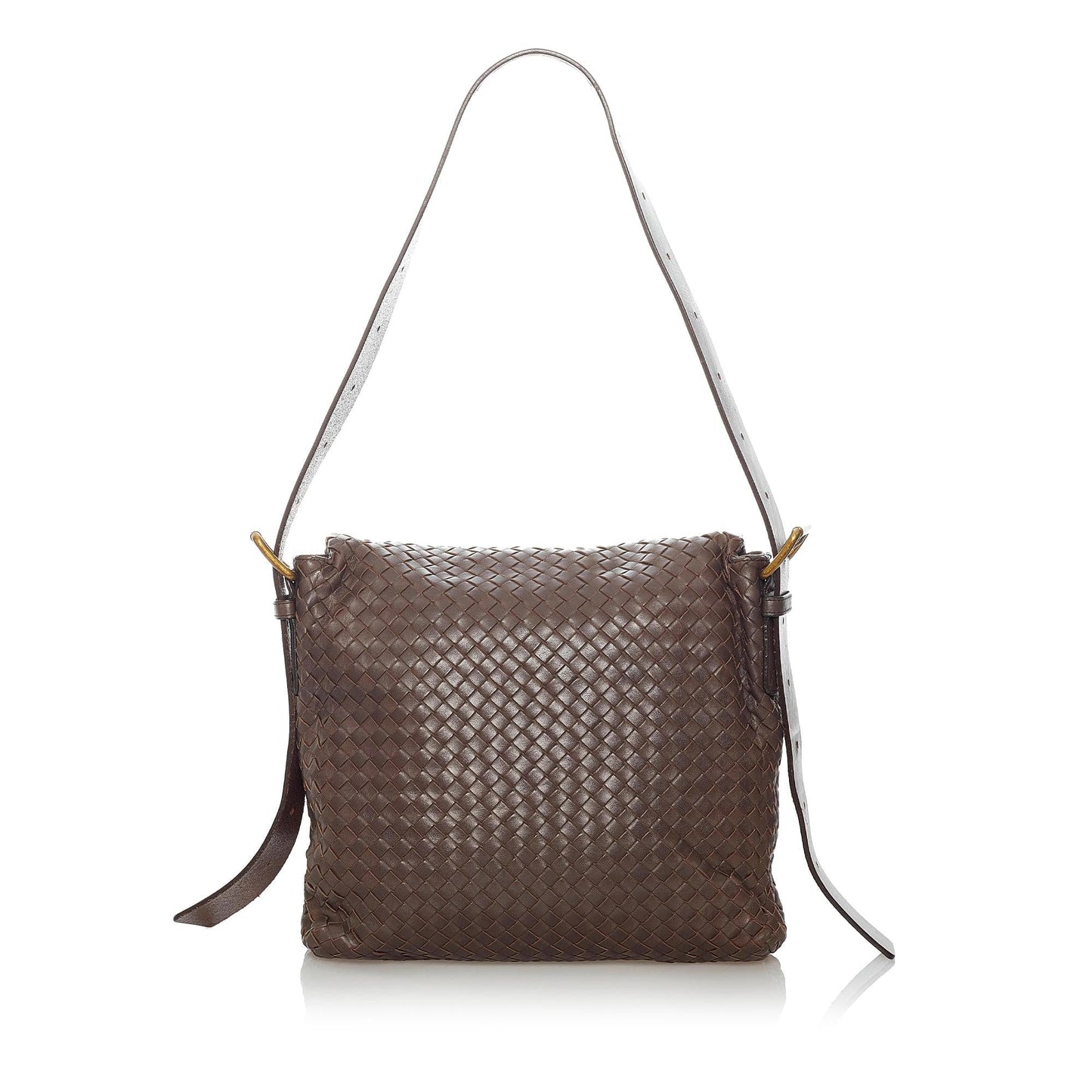 Luxury Bottega Veneta Intrecciato Leather Crossbody Bag (SHG-30568)