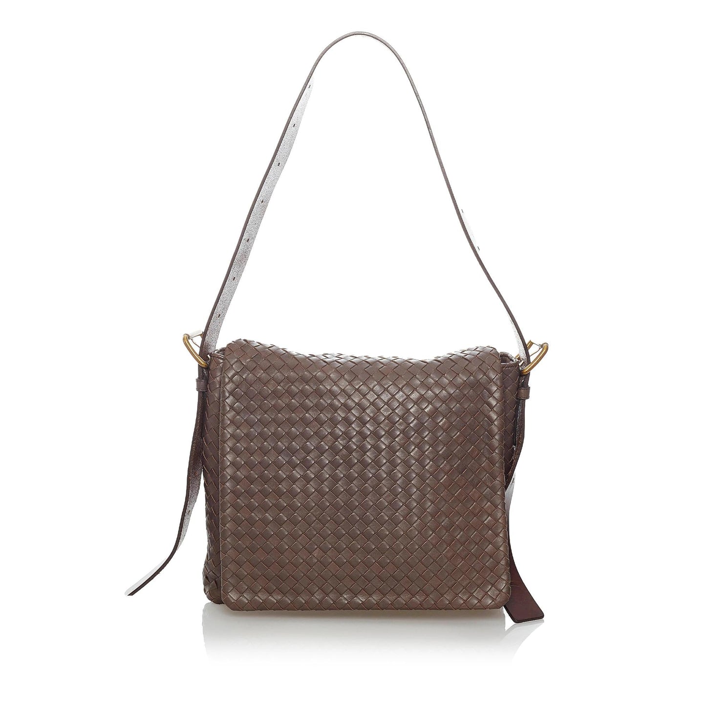 Luxury Bottega Veneta Intrecciato Leather Crossbody Bag (SHG-30568)
