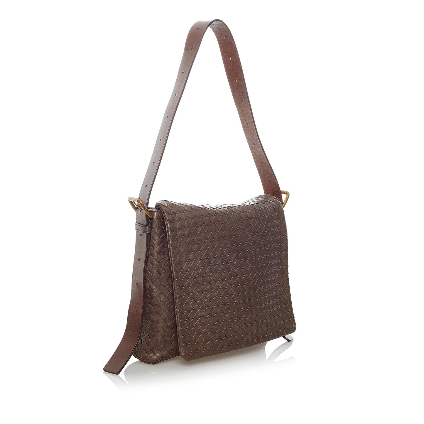 Luxury Bottega Veneta Intrecciato Leather Crossbody Bag (SHG-30568)