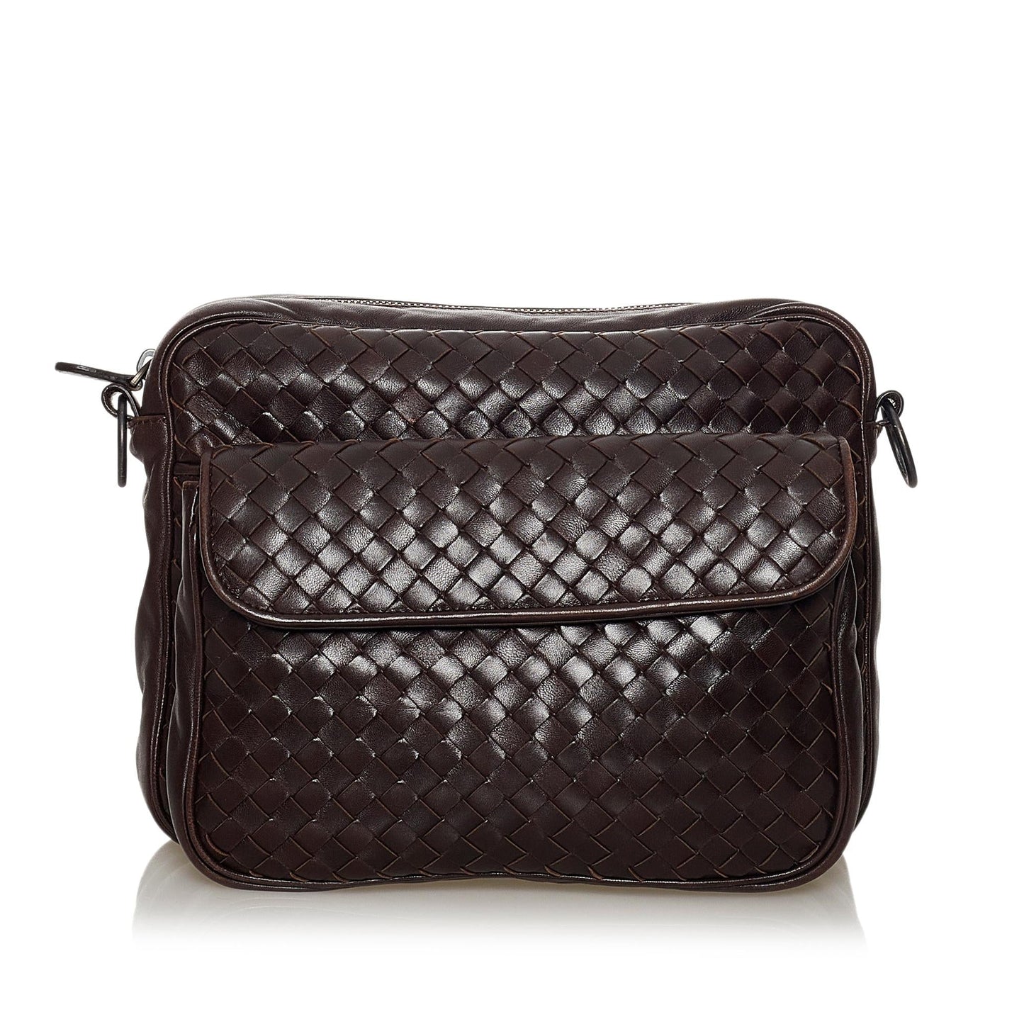 Luxury Bottega Veneta Intrecciato Leather Crossbody Bag (SHG-33424)
